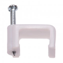 Grapas sujetacables planas 2x1,5mm 25uds