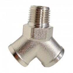 Racord de 3 vías 1/4" Cevik