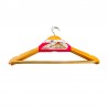 Set 3 perchas de madera antideslizantes