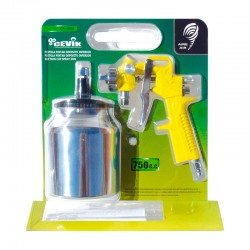 Pistola de pintar semiprofesional 750ml