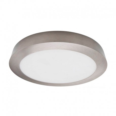 Downlight LED de superficie redondo níquel 20W CCT Osram