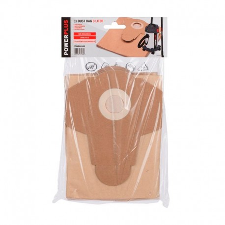 Bolsas de recambio para aspirador 8L
