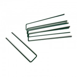 Pack 10 grapas inox fijación césped