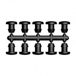 Tapones riego taladro goteros 4mm 10uds