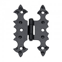 Bisagra negra mariposa 45x75 Imex