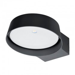 Aplique LED de pared exterior gris antracita 12W 1000lm 3000K Naya