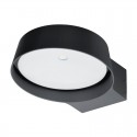 Aplique LED de pared exterior gris antracita 12W 1000lm 3000K Naya