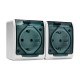 Base Schuko estanca doble IP54