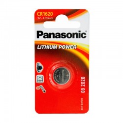 Pila de litio de boton CR1620 Panasonic