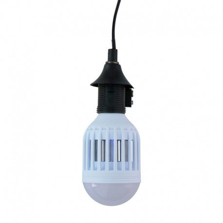 Bombilla de luz LED ultravioleta anti insectos 6W E27