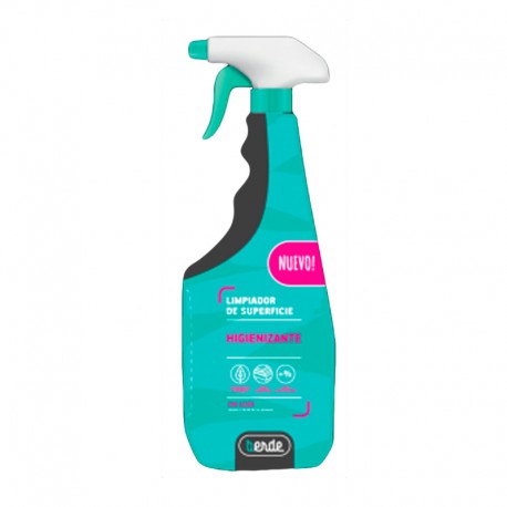 Limpiador higienizante de superficie concentrado 750+750ml Berde