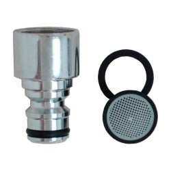 Adaptador latón automático hembra M22