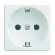 Base enchufe 2P+TT S27 blanco Simon
