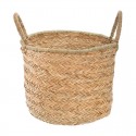 Cesta de almacenamiento de caña natural