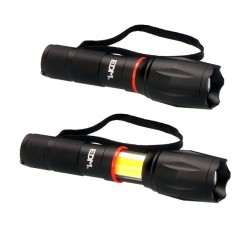 Linterna extensible LED 5W 120-200lm 7500K a pilas