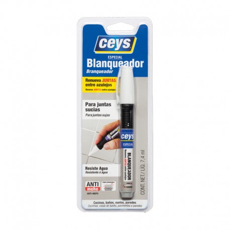 Rotulador blanqueador de juntas 7,4ml Ceys
