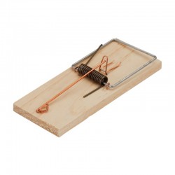 Ratonera tabla de madera grande Sauvic