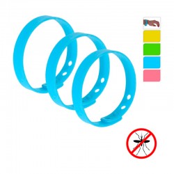 Pulsera antimosquitos citronela pack 3