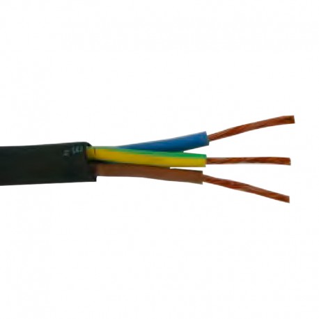 Manguera goma negra 3G1,5mm² al corte