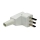 Clavija c/TT 25A-250V para cocina