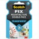 Cinta doble cara transparente VHB Scotch