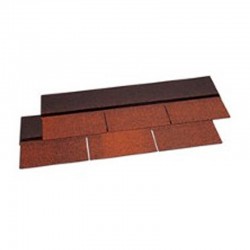 Tégola americana asfáltica roja 3m²