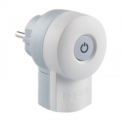 Clavija Schuko con interruptor Legrand