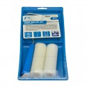 Kit de cubeta mini 28x13x3cm + varilla + 2 rodillos de espuma 10cm