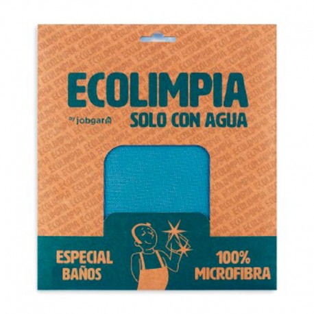 Bayeta especial para baños de microfibra Ecolimpia