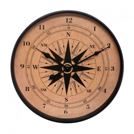 Reloj de pared de madera 38cm Loft vintage