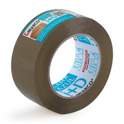 Precinto ecológico azul marrón 132mx48mm