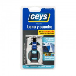 Adhesivo reparador lona y caucho Ceys