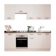 Cocina en kit Meka blanco 240cm
