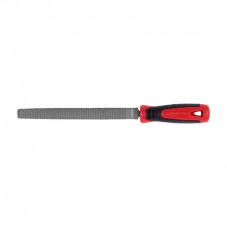 Lima media caña acero 200mm para madera