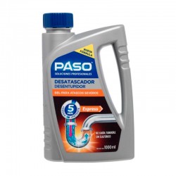 Gel desatascador express de 1 litro Paso