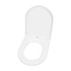 Tapa para inodoro WC de duroplast blanca Trient