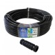 Tubería de polietileno con gotero integrado 16mmx25m
