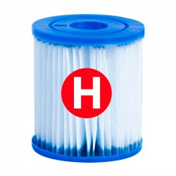 Filtro H para bomba piscina 1250l/h