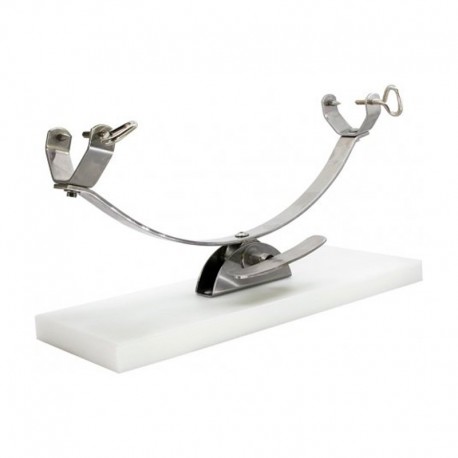 Jamonero fibra inox basculante
