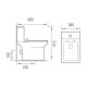 Pack inodoro WC dual Groswater