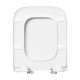 Tapa para inodoro WC de duroplast blanca Premium 7