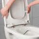 Tapa para inodoro WC de duroplast blanca Premium 7