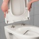 Tapa para inodoro WC de duroplast blanca Premium 7