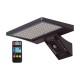 Aplique solar LED regulable con sensor de movimiento y mando