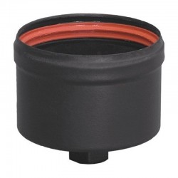 Tapón c/purga para estufa pellet 80mm