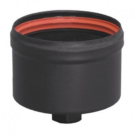 Tapón c/purga para estufa pellet 80mm