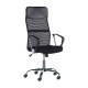 Silla de oficina negra Meeting