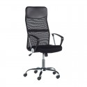 Silla de oficina negra Meeting