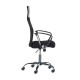 Silla de oficina negra Meeting