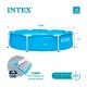 Piscina desmontable redonda Metal Frame Intex